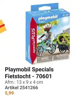 Lobbes Playmobil Specials Fietstocht - 70601 aanbieding