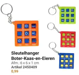 Lobbes Sleutelhanger Boter-Kaas-en-Eieren aanbieding