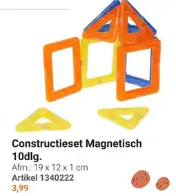 Lobbes Constructieset Magnetisch aanbieding