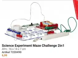 Lobbes Science Experiment Maze Challenge 2in1 aanbieding