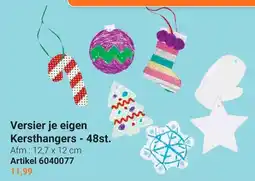 Lobbes Versier je eigen Kersthangers aanbieding
