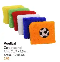 Lobbes Voetbal Zweetband aanbieding