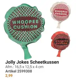 Lobbes Jolly Jokes Scheetkussen aanbieding