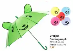 Lobbes Vrolijke Dierenparaplu aanbieding