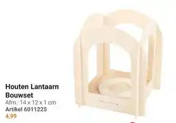 Lobbes Houten Lantaarn Bouwset aanbieding