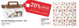 Lobbes Ambianceight Set LED Theeleichten in Emmer - 24st. aanbieding