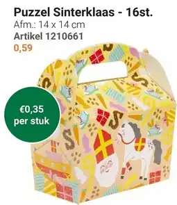 Lobbes Puzzel Sinterklaas aanbieding