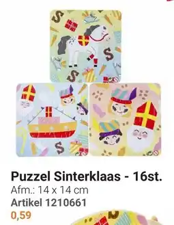 Lobbes Puzzel Sinterklaas aanbieding