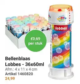 Lobbes lobbes bellenblaas aanbieding