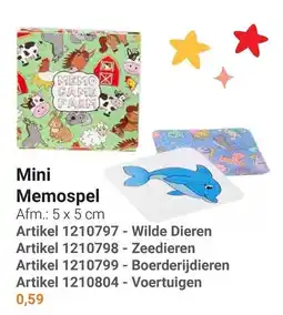 Lobbes Memo Game Farm aanbieding