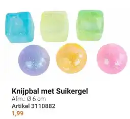 Lobbes Knijpbal met Suikergel aanbieding