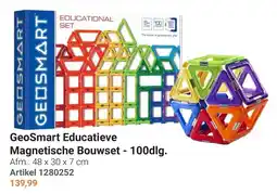 Lobbes Geosmart educatieve magnetische bouwset - 100dlg. aanbieding