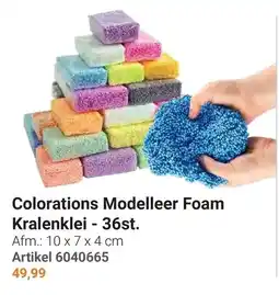 Lobbes Colorations Modelleer Foam Kralenklei aanbieding