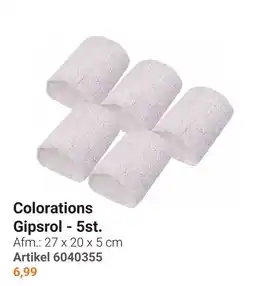 Lobbes Colorations Gipsrol aanbieding