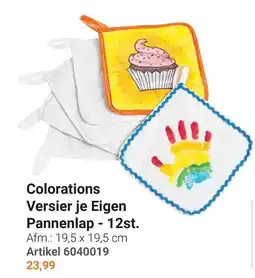 Lobbes Colorations Versier je Eigen Pannenlap aanbieding