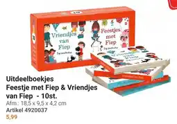 Lobbes Uitdeelboekjes Feestje met Fiep & Vriendjes van Fiep aanbieding