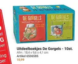 Lobbes De Gorgels Uitdeelboekjes aanbieding