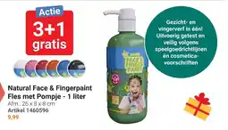 Lobbes Natural Face & Fingerpaint aanbieding