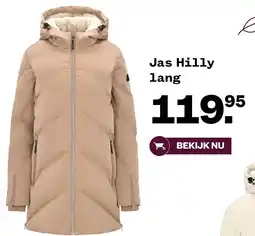 Welkoop Jas Hilly lang aanbieding