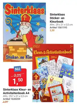 Lobbes Sinterklaas Kleur- en Activiteitenboek A4 aanbieding