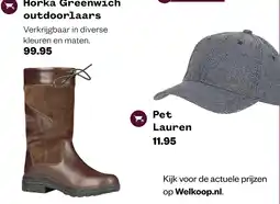 Welkoop Horka Greenwich outdoorlaars aanbieding