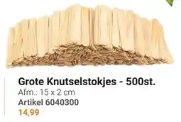 Lobbes Grote Knutselstokjes aanbieding