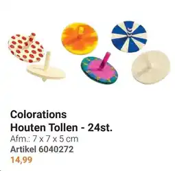 Lobbes Colorations Houten Tollen aanbieding