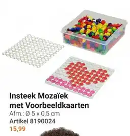 Lobbes Insteeck Mozaïek met Voorbeeldkaarten aanbieding