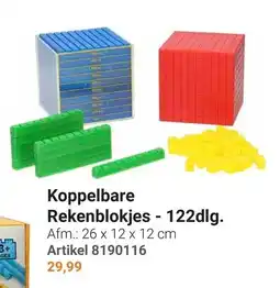 Lobbes Koppelbare Rekenblokjes aanbieding
