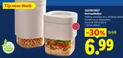 Lidl Silvercrest Voorraadbakjes aanbieding