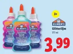 Lidl Elmer's Glitterlijm aanbieding