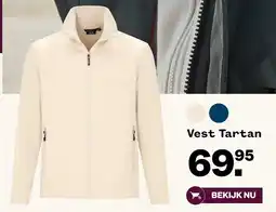 Welkoop Vest Tartan aanbieding
