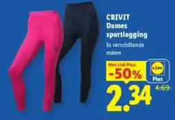 Lidl Crivit Dames sportlegging aanbieding