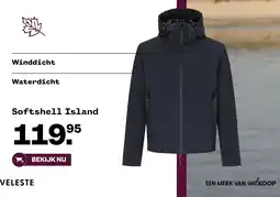 Welkoop Softshell island aanbieding