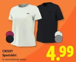 Lidl Crivit Sportshirt aanbieding