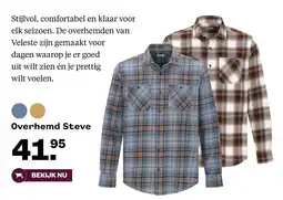 Welkoop Veleste Overhemd Steve aanbieding
