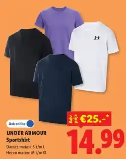 Lidl Under Armour Sportshirt aanbieding