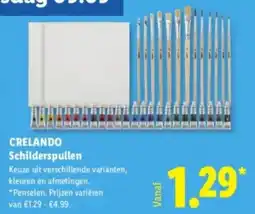 Lidl Crelando schilderspullen aanbieding