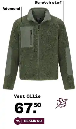 Welkoop Vest Ollie aanbieding