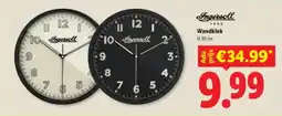 Lidl Ingersoll wandklok aanbieding