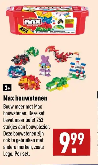 ALDI Max bouwstenen aanbieding