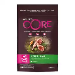 Pets Place Wellness Core Adult Small Breed - Hondenbrokken - Lam 5 kg aanbieding