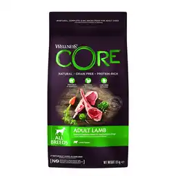 Pets Place Wellness Core Grain Free Dog Adult - Hondenbrokken - Lam 1,8 kg aanbieding