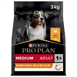 Pets Place Pro Plan Dog Adult Medium Breed - Hondenbrokken - Kip 3 kg aanbieding