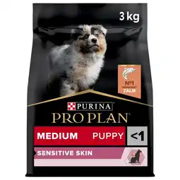 Pets Place Pro Plan Dog Puppy Medium Breed Sensitive - Hondenbrokken - Zalm 3 kg aanbieding