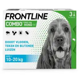 Pets Place Frontline Combo Spot On Hond - Vlo - Medium 3 pip aanbieding