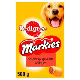 Pets Place Pedigree Markies - Verwensnacks - Vlees 500 g aanbieding
