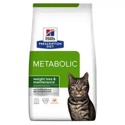 Pets Place Hill's Prescription Diet Metabolic Weight Management - Kattenbrokken - Kip 1,5 kg aanbieding