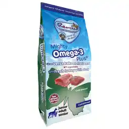 Pets Place Renske Mighty Omega Plus Adult Geperst - Hondenbrokken - Kalkoen&Eend 3 kg aanbieding