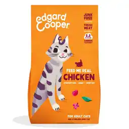 Pets Place Edgard&Cooper Chicken Adult - Kattenbrokken - 2 kg aanbieding